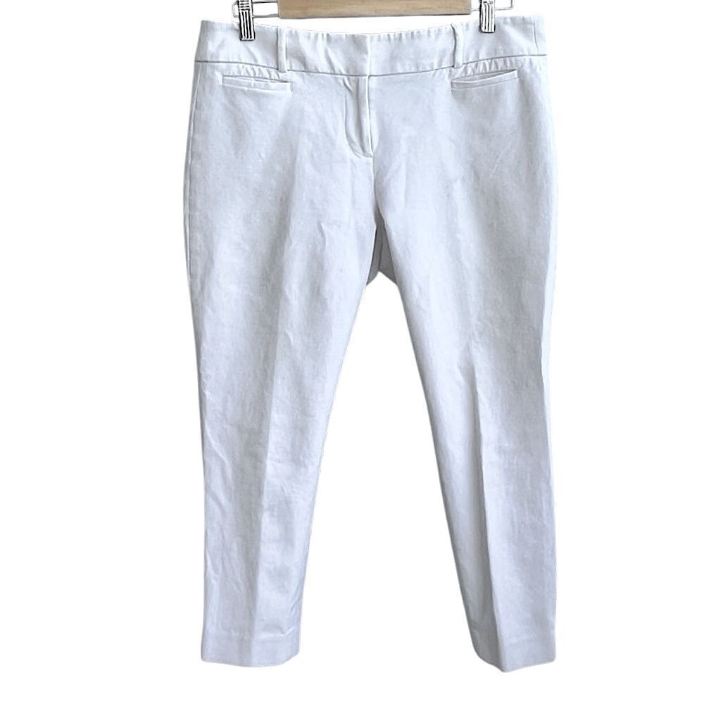 Ann Taylor LOFT Riviera Marisa Fit White Pants Size 10P